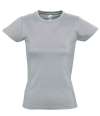 11502 Ladies Imperial SOL'S Ladies Imperial Heavy T-Shirt Grey Marl colour image